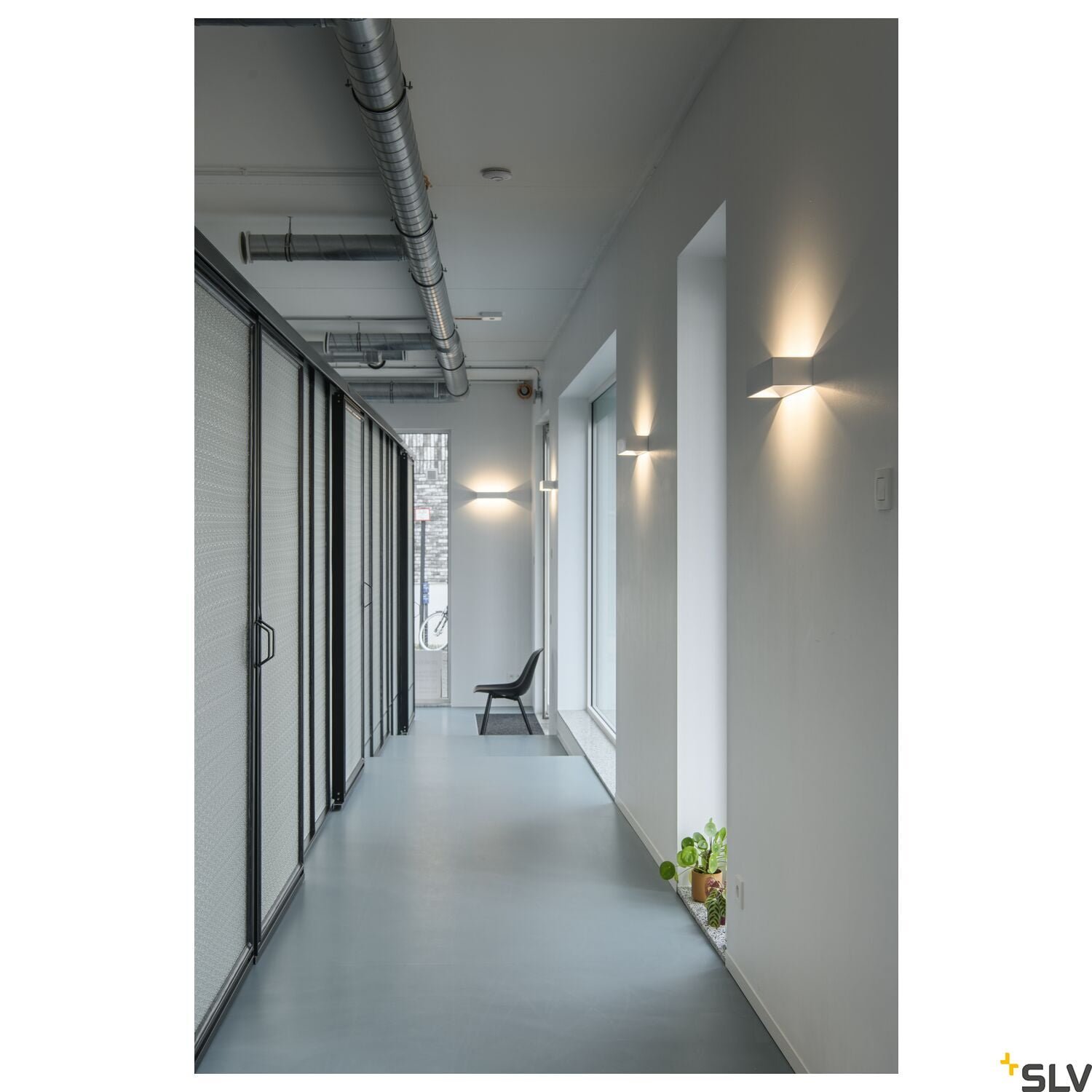 LOGS IN L  LED Wandaufbauleuchte weiß 3000K TRIAC dimmbar 2