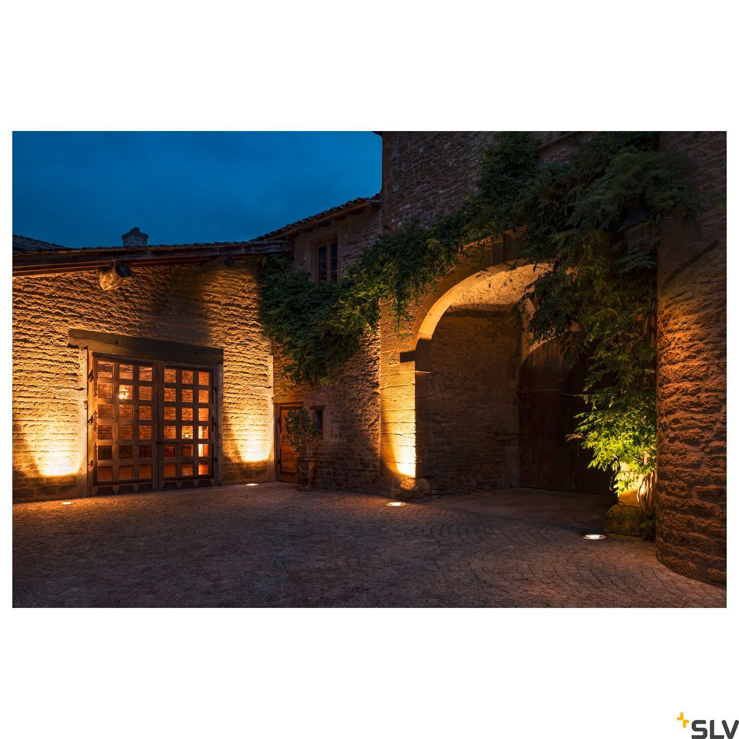 DASAR® 270,  LED Bodeneinbauleuchte, 3000K, rund, IP67, asymmetrische Abstrahlung 3