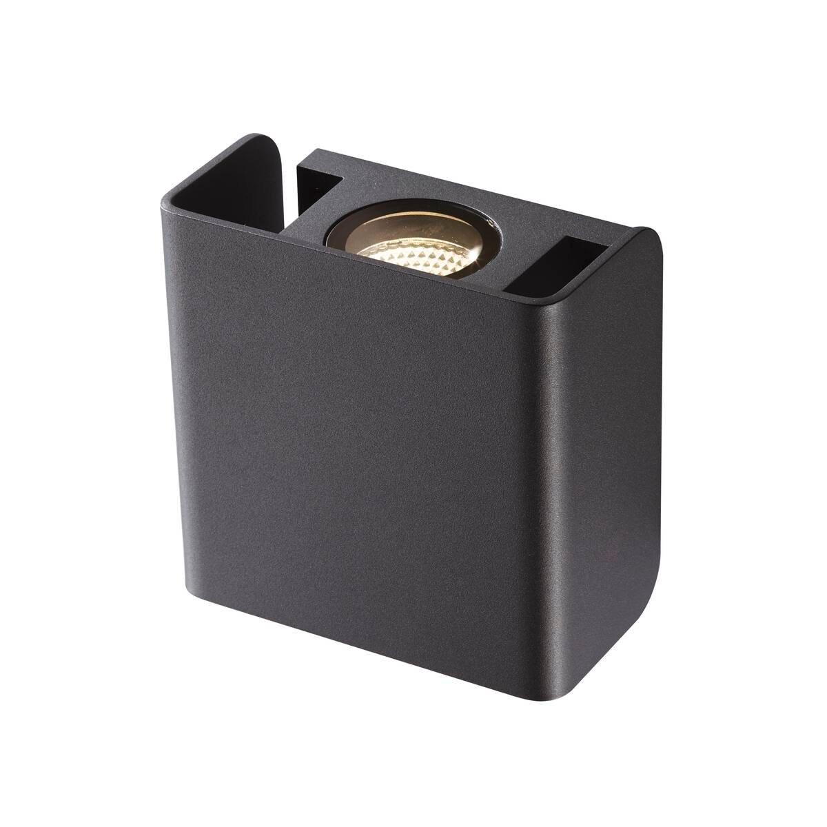 MANA OUT,  Wandaufbauleuchte, anthrazit, 3000K, IP65, dimmbar 4