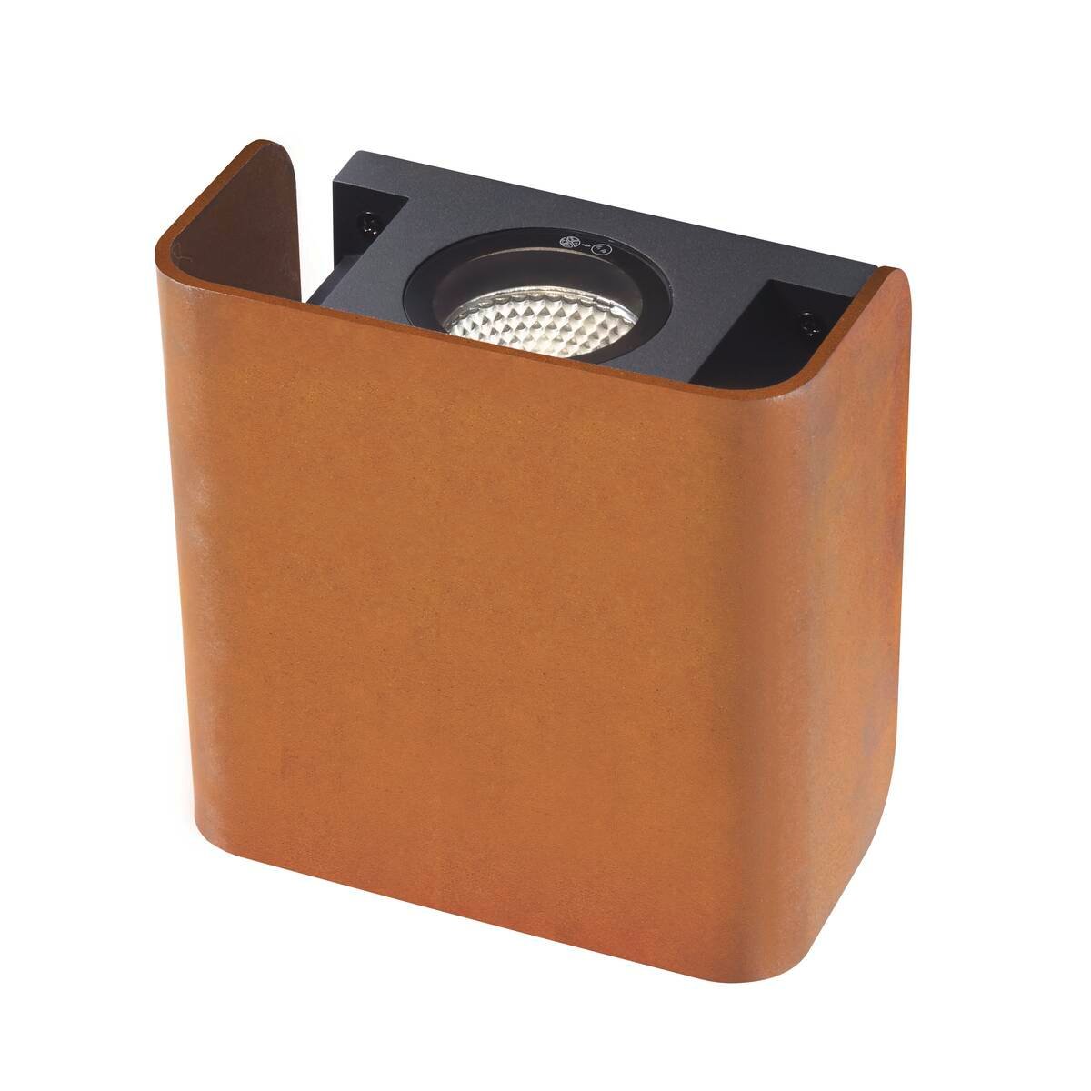 MANA OUT,  Wandaufbauleuchte, rost, 3000K, IP65, dimmbar 4