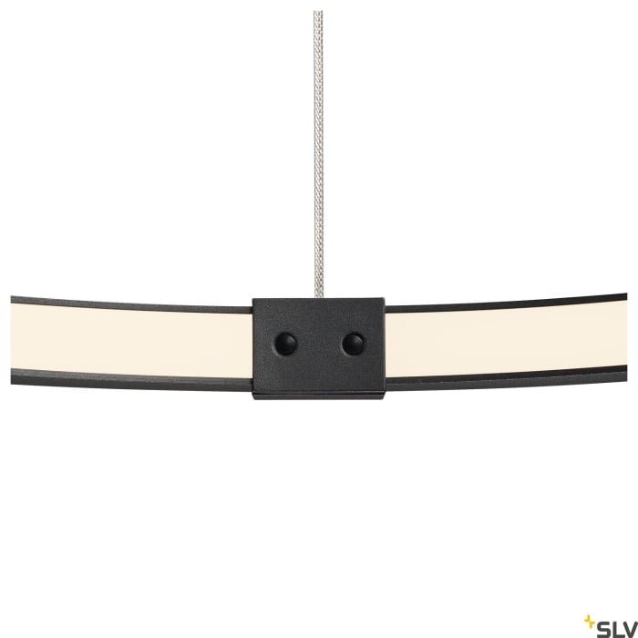 ONE 60 DALI,  LED Pendelleuchte, schwarz, 3000/4000K 3