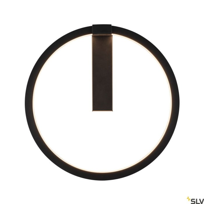 ONE 40 DALI,  LED Wandaufbauleuchte, schwarz, 3000/4000K