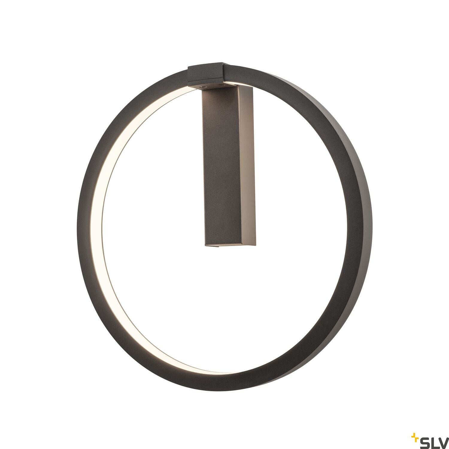 ONE 40 DALI,  LED Wandaufbauleuchte, schwarz, 3000/4000K 3