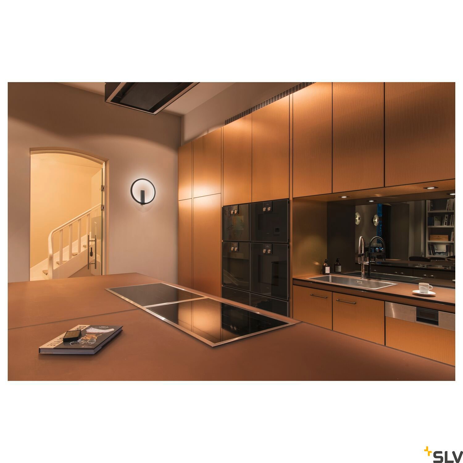 ONE 40 DALI,  LED Wandaufbauleuchte, schwarz, 3000/4000K 4