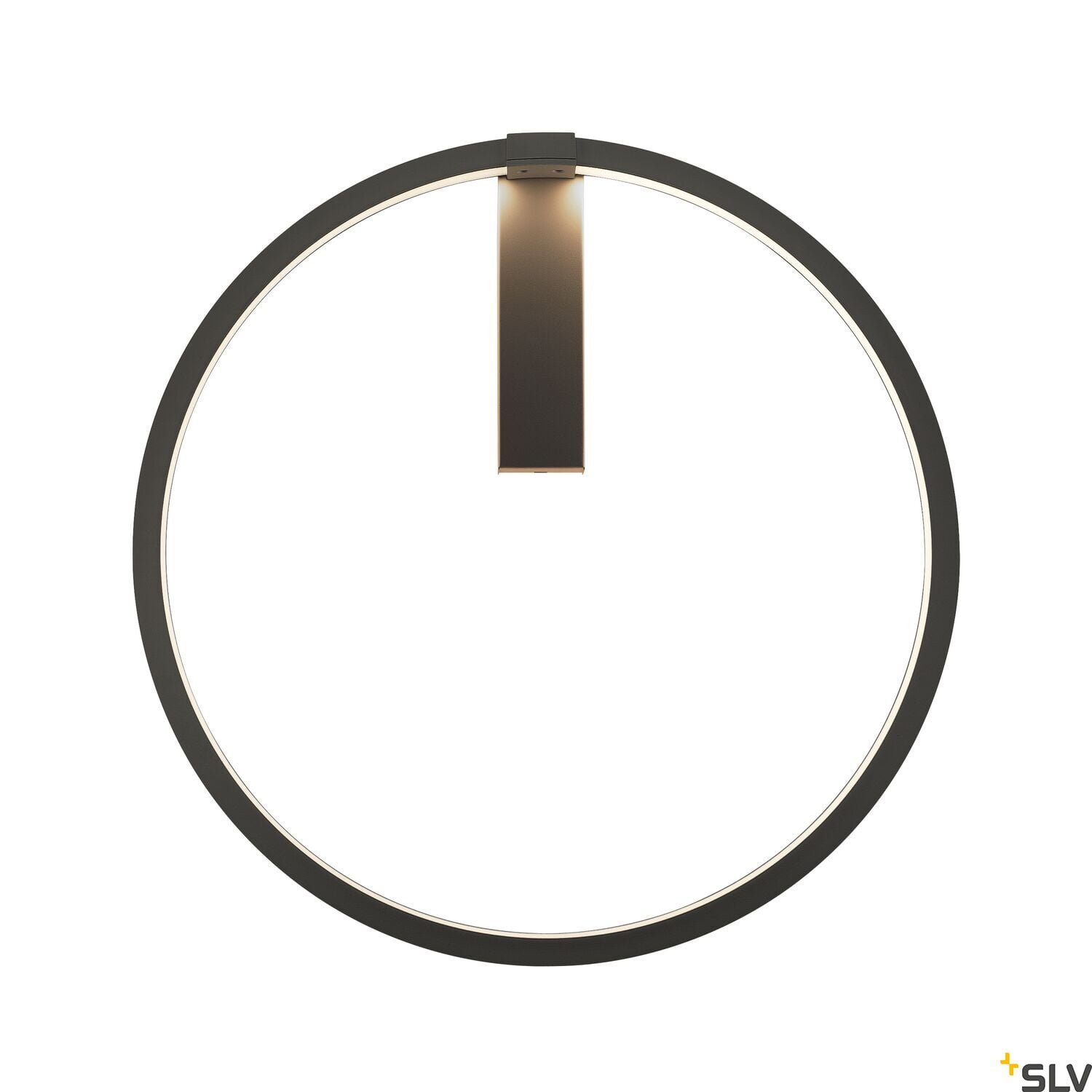 ONE 60 DALI,  LED Wandaufbauleuchte, schwarz, 3000/4000K