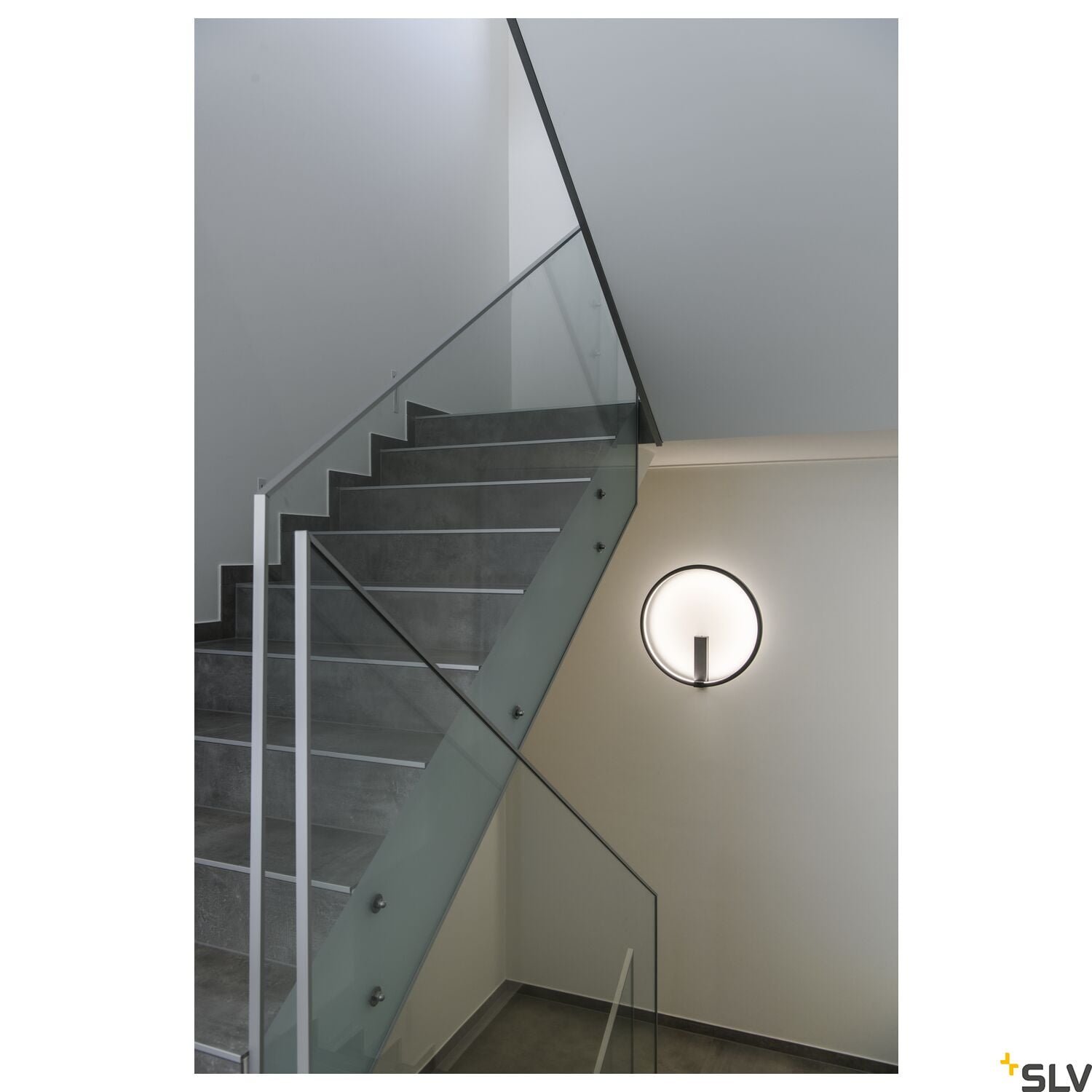 ONE 60 DALI,  LED Wandaufbauleuchte, schwarz, 3000/4000K 4