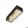 LOGS IN L,  LED Wandaufbauleuchte, schwarz/gold, 2000-3000K, DIM-TO-WARM 9