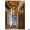 LOGS IN L,  LED Wandaufbauleuchte, schwarz/gold, 2000-3000K, DIM-TO-WARM 12