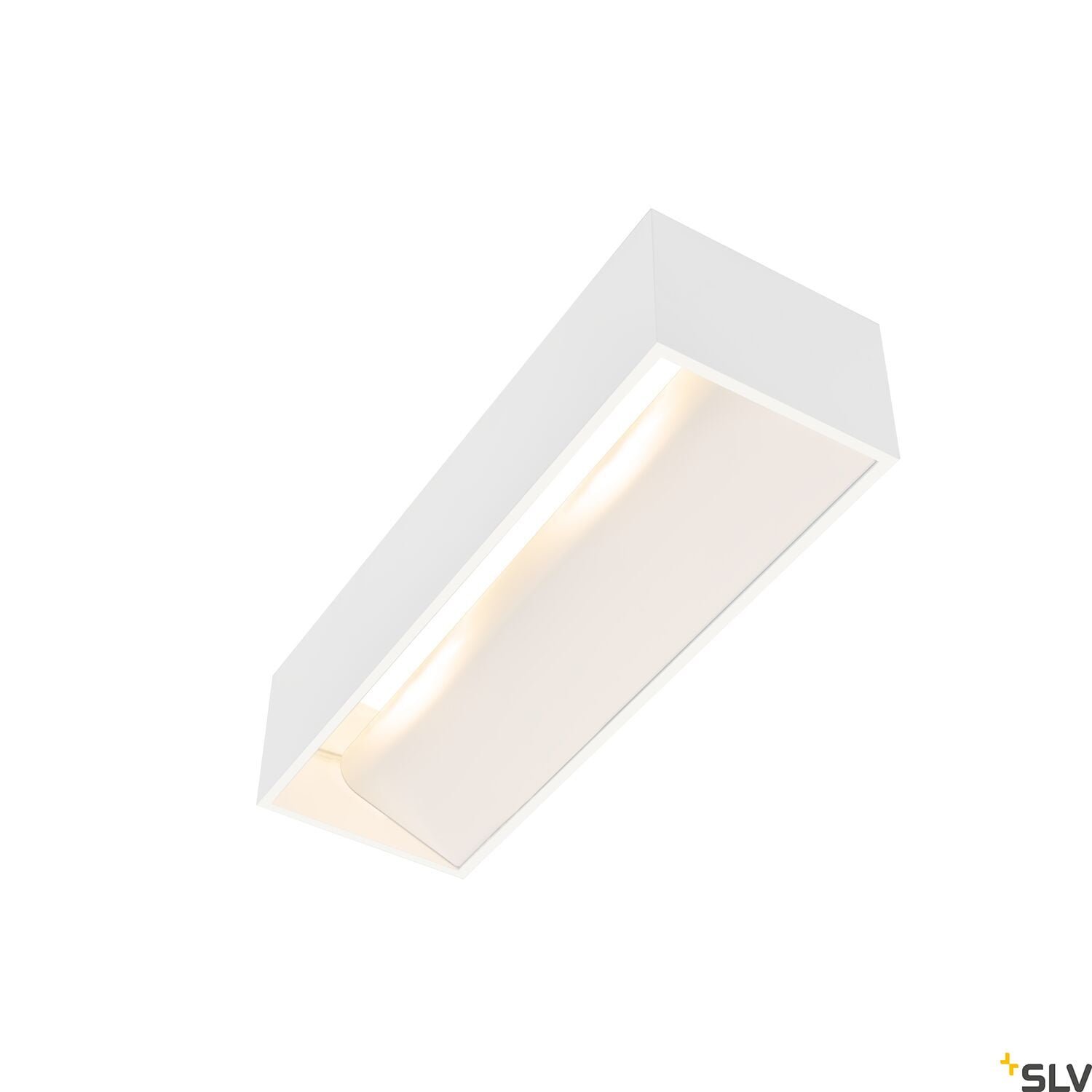 LOGS IN L,  LED Wandaufbauleuchte, weiß, 2000-3000K, DIM-TO-WARM 2