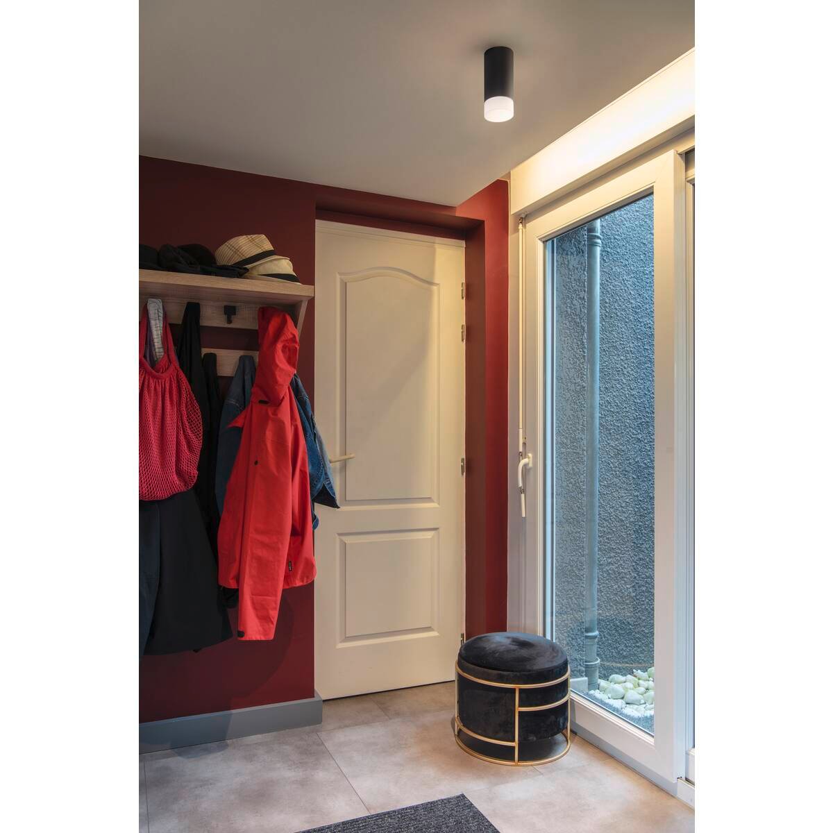 ASTINA Indoor Deckenaufbauleuchte Schwarz, 10 W, GU10 Fassung, zylindrische Form zylindrische Form 3