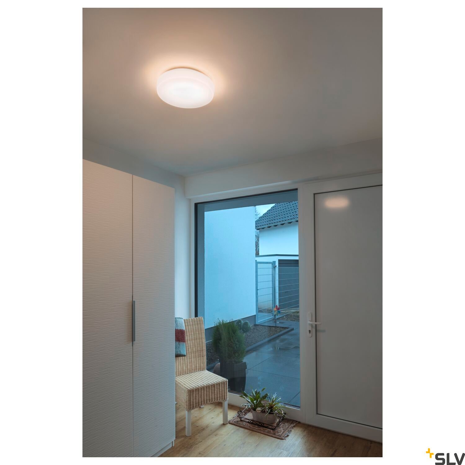 LIPSY® 40, LED  Wand- und Deckenaufbauleuchte, weiß, 3000/4000K 5