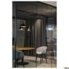 PHELIA 20,  Pendelleuchte, schwarz/gold 12
