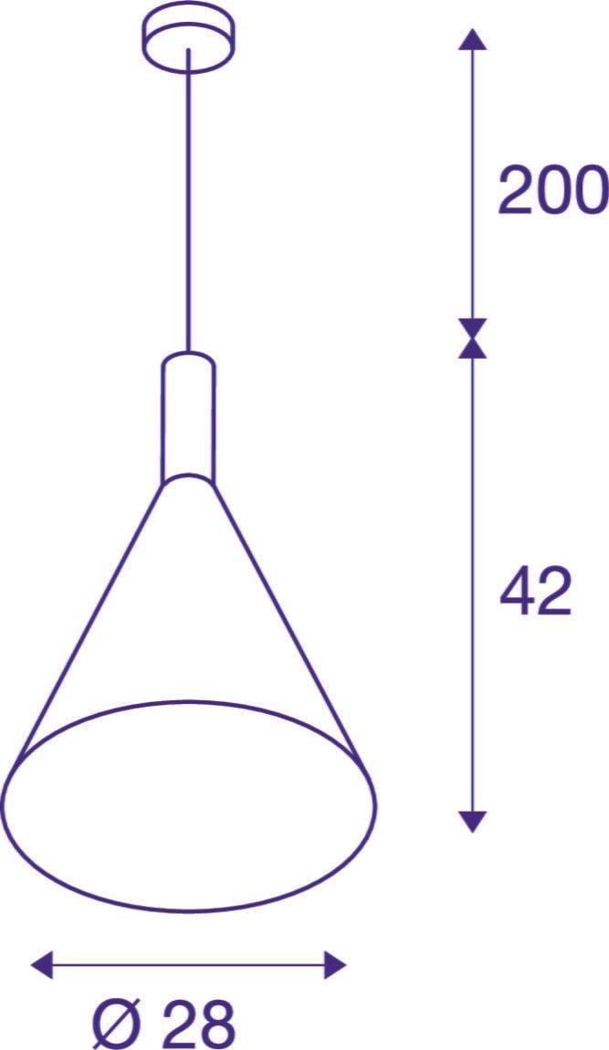 PHELIA 20,  Pendelleuchte, schwarz/gold 7