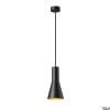 PHELIA 10,  Pendelleuchte, schwarz/gold 8