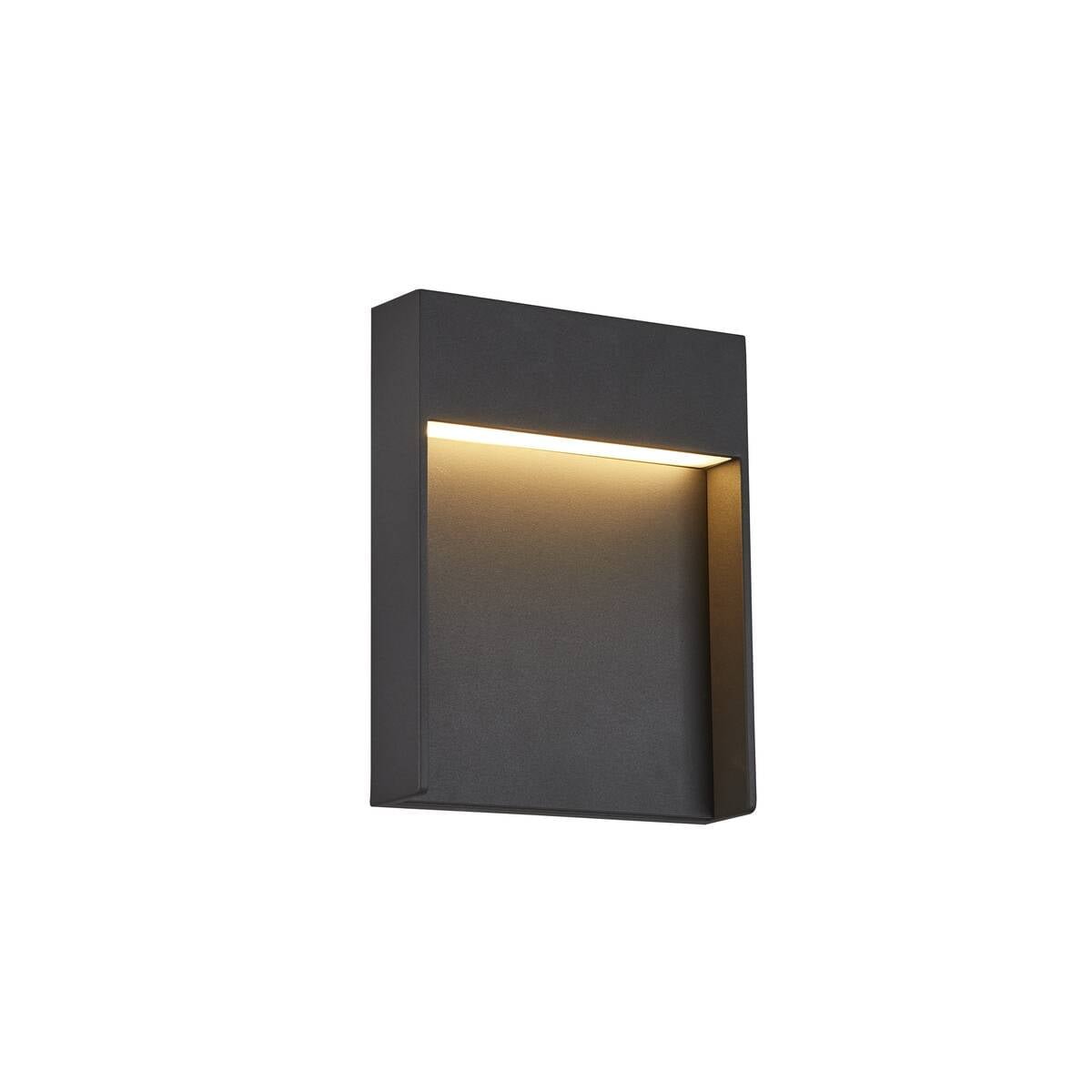 FLATT, , LED Wandaufbauleuchte, 3000K, IP65, anthrazit 2