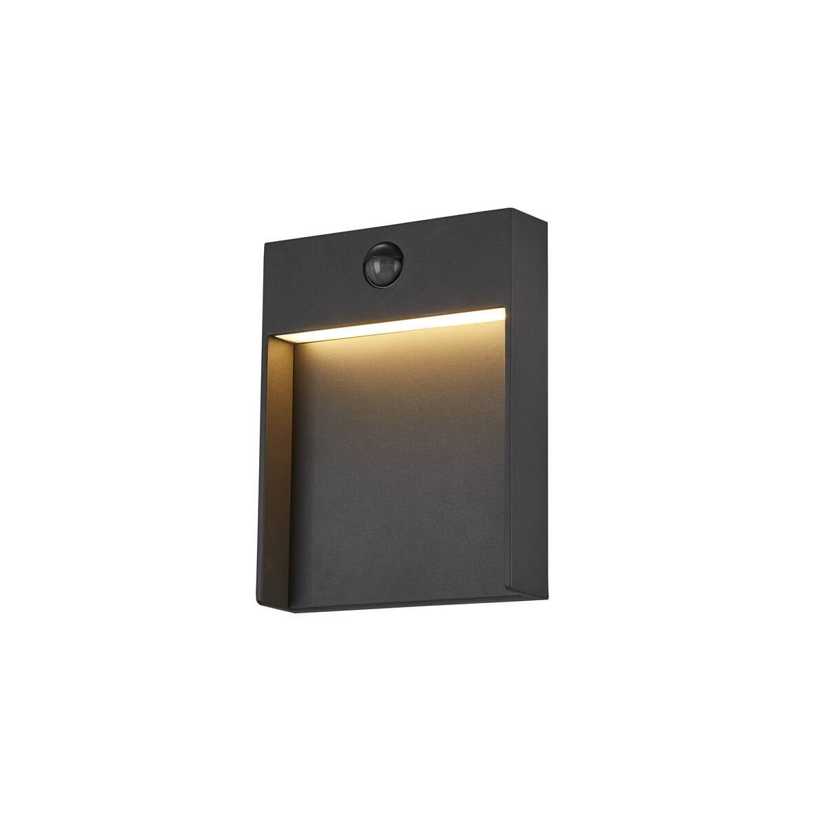 FLATT SENSOR,  LED Wandaufbauleuchte, 3000K, IP65, anthrazit 2