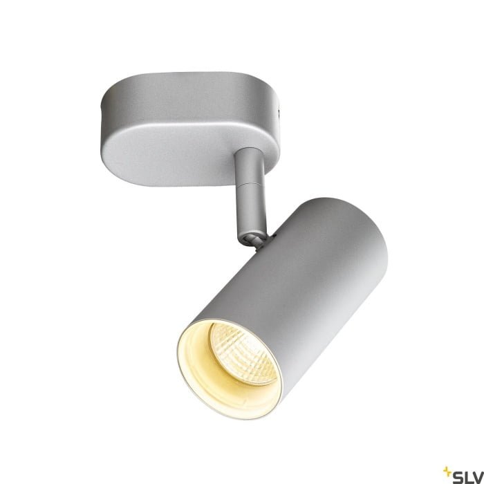 NOBLO,  LED Wand-Deckenaufbauleuchte , 2700K silber 2
