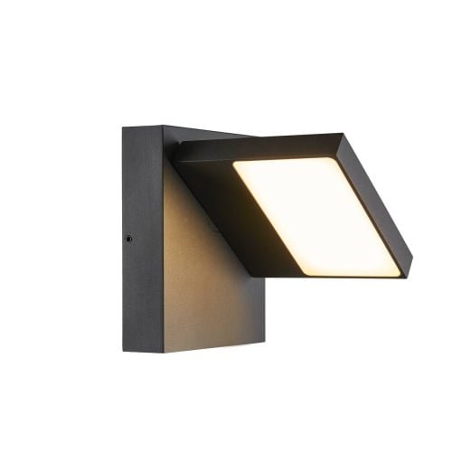 ABRIDOR,  LED Wandaufbauleuchte IP55 anthrazit 3000/4000K 2