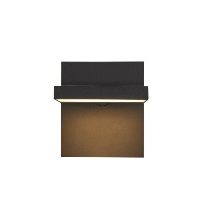 ABRIDOR,  LED Wandaufbauleuchte IP55 anthrazit 3000/4000K 3