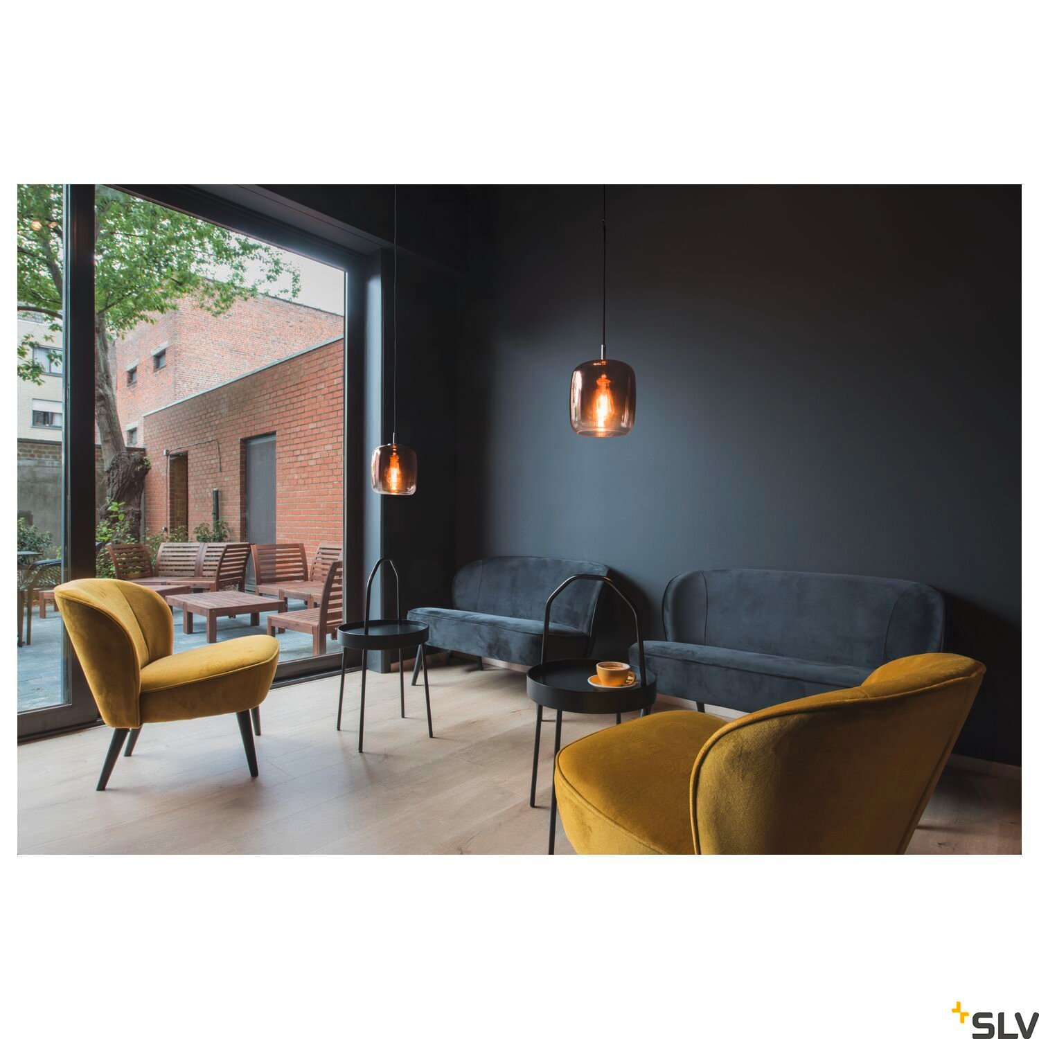 PANTILO 20,  Pendelleuchte E27 kupfer 4