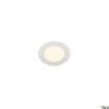 SENSER 12,  LED Deckeneinbauleuchte rund weiß 3000K LED 7