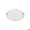 SENSER 24,  LED Deckeneinbauleuchte rund weiß 3000K Einbautiefe 3cm 8