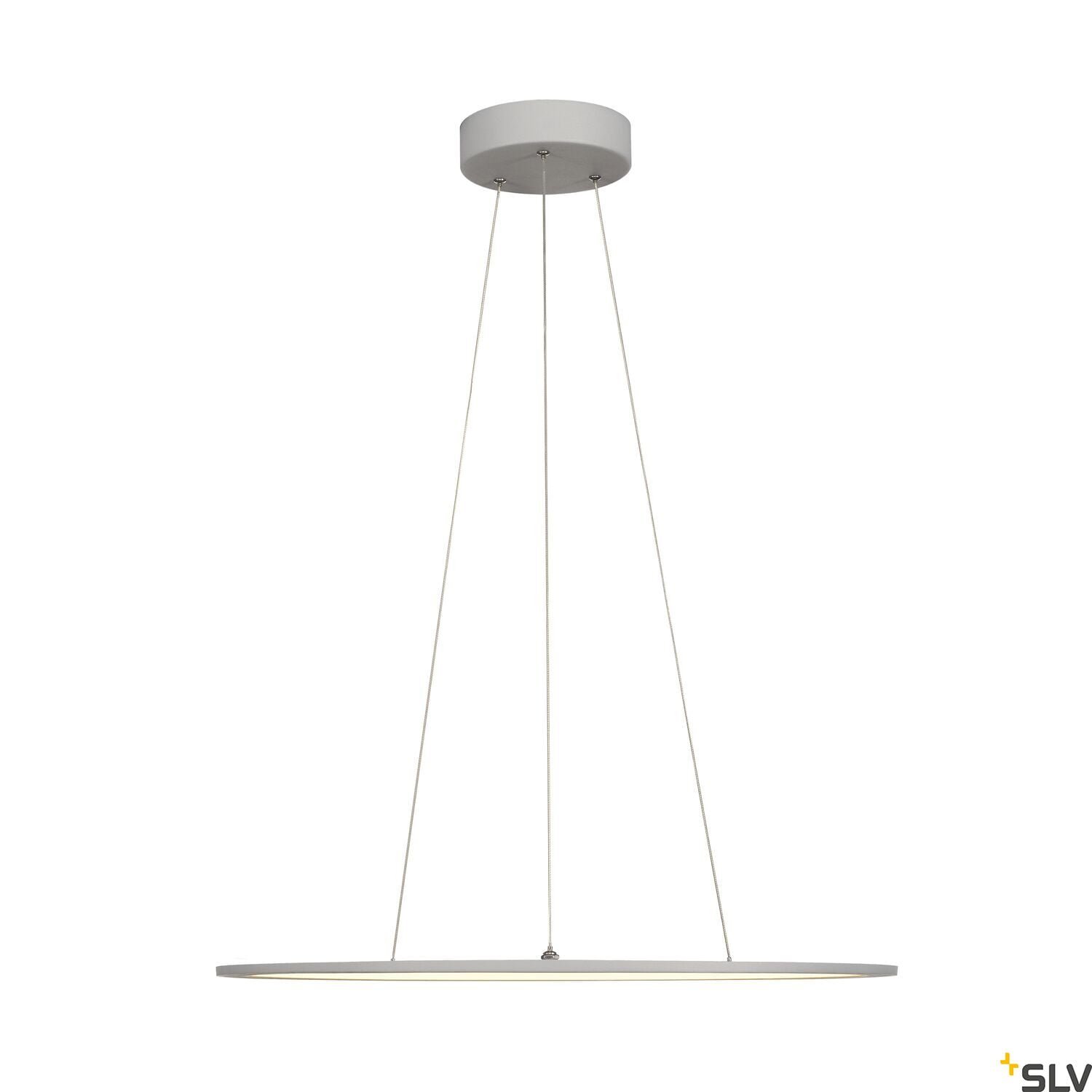 PANEL 60 DALI,  LED Pendelleuchten rund grau 3000K 2