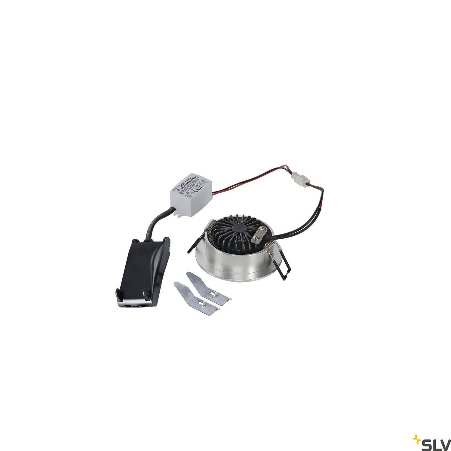 NEW TRIA 68 I CS,  LED Deckeneinbauleuchte alu rund 2700K 38° inkl. Treiber Clipfedern Clipfedern 2 NEW TRIA 68 I CS,  LED Deckeneinbauleuchte alu rund 2700K 38° inkl. Treiber Clipfedern Clipfedern 2