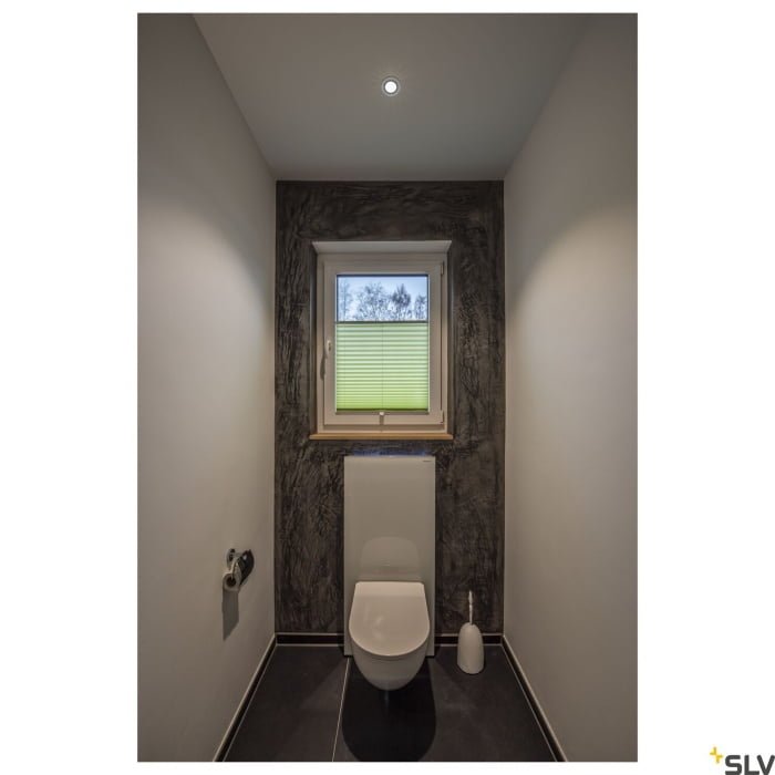NEW TRIA 68 I CS,  LED Deckeneinbauleuchte alu rund 2700K 38° inkl. Treiber Clipfedern rund 3