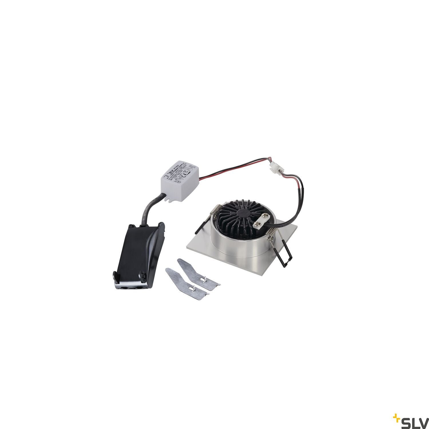 NEW TRIA 68 I CS, LED Deckeneinbauleuchte alu eckig 2700K 38° inkl. Treiber Clipfedern 2700 K 2 NEW TRIA 68 I CS, LED Deckeneinbauleuchte alu eckig 2700K 38° inkl. Treiber Clipfedern 2700 K 2