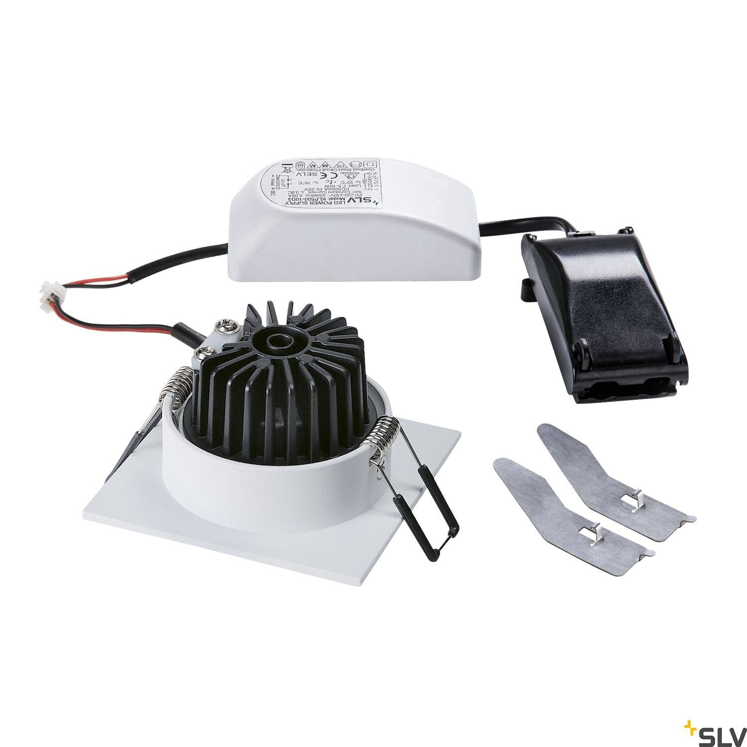 NEW TRIA 68,  LED Deckeneinbauleuchte weiß 2700K eckig 2