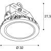 PARA FLAC DALI,  LED Pendelleuchte schwarz 4000K 14