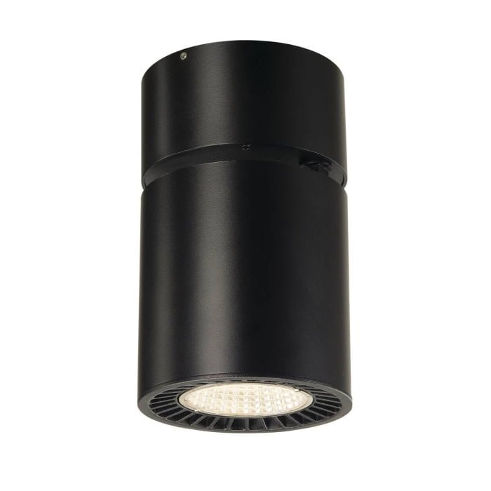 SUPROS CL, Indoor LED Deckenaufbauleuchte, rund, schwarz, 3000K, 60° Reflektor, CRI90, 3380lm 2