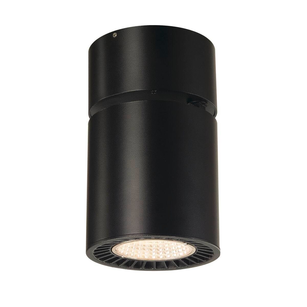 SUPROS CL, Indoor LED Deckenaufbauleuchte, rund, schwarz, 3000K, 60° Reflektor, CRI90, 3380lm 2