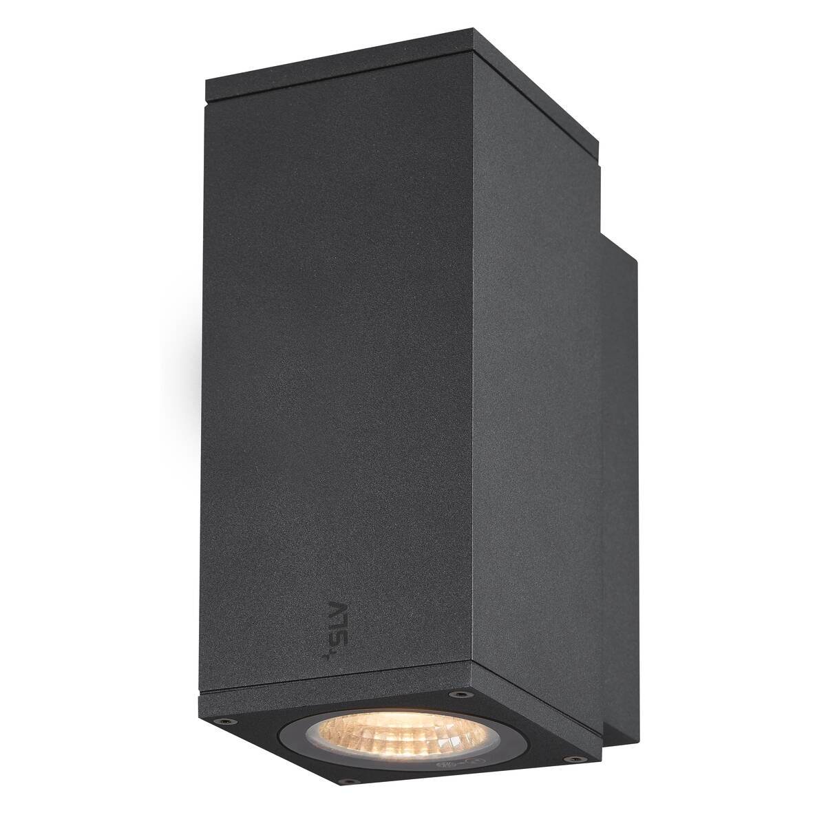 ENOLA SQUARE S, single  LED Wandaufbauleuchte anthrazit
