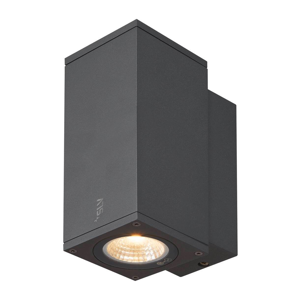 ENOLA SQUARE S, single  LED Wandaufbauleuchte anthrazit 2