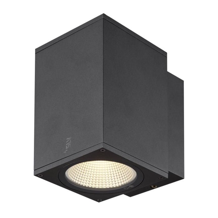 ENOLA SQUARE M, single  LED Wandaufbauleuchte anthrazit 2
