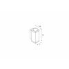 ENOLA SQUARE UP/DOWN S,  LED Wandaufbauleuchte anthrazit 8
