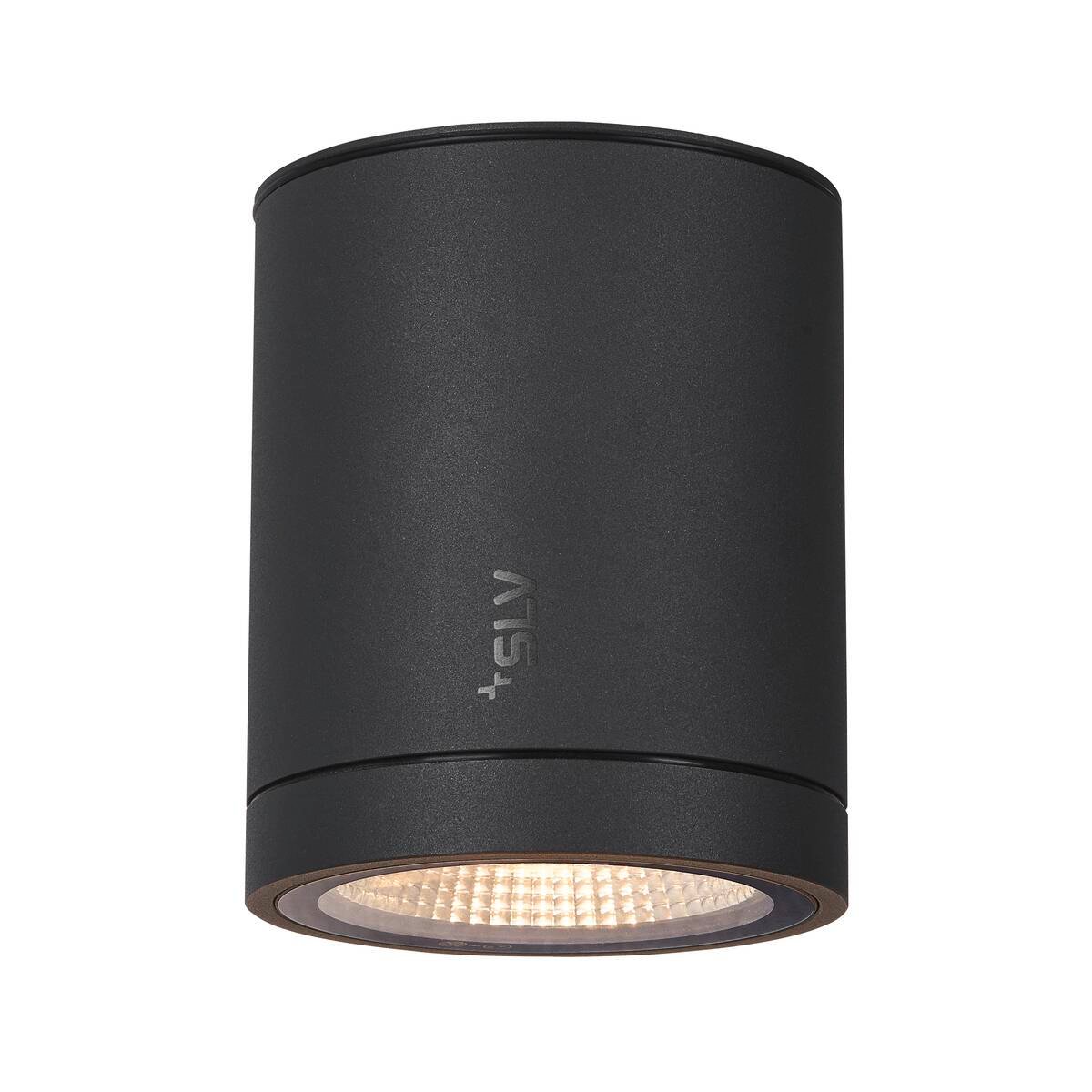 ENOLA ROUND M,  LED Deckenaufbauleuchte anthrazit