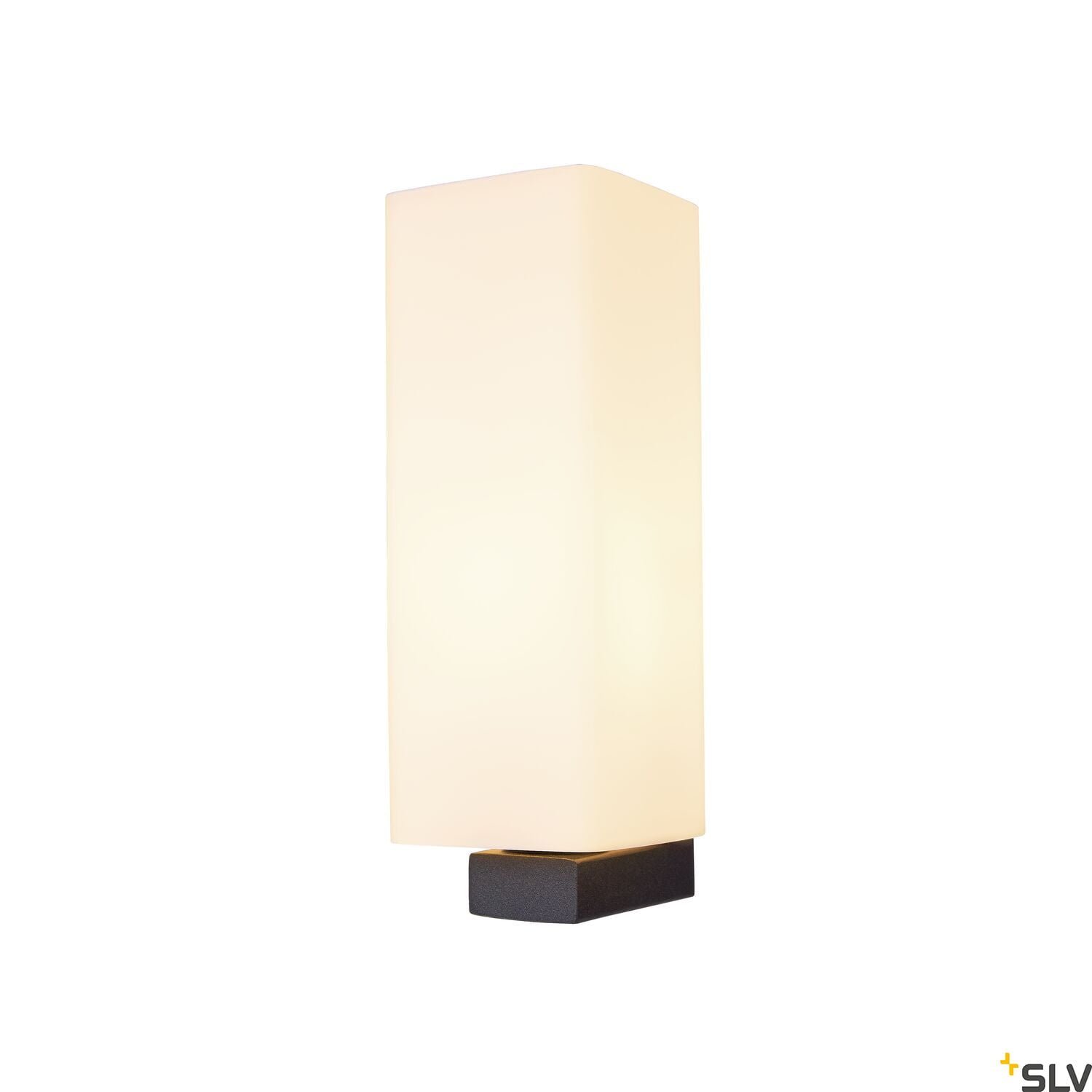 QUADRASS,  Wandaufbauleuchte, E27, schwarz 3