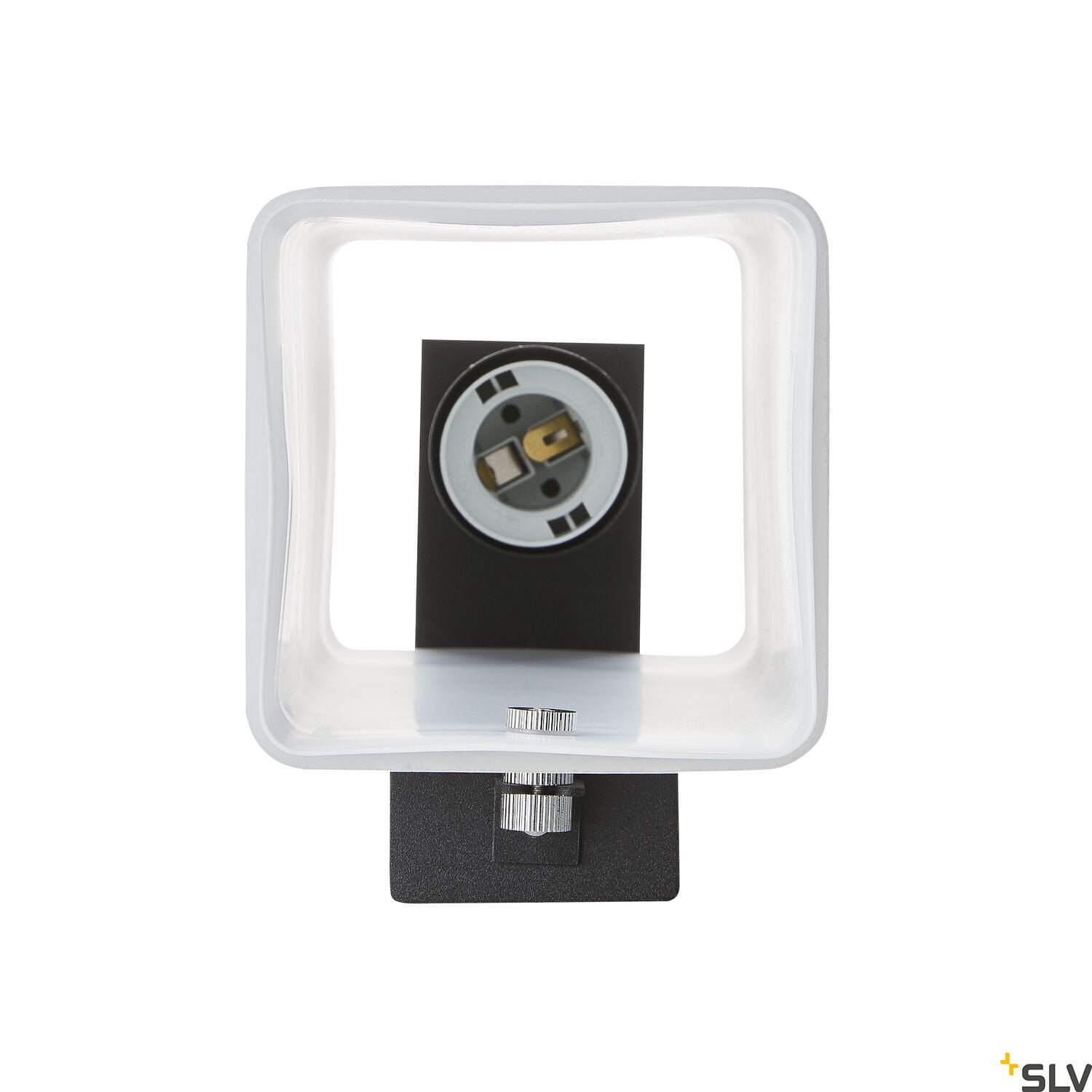 QUADRASS,  Wandaufbauleuchte, E27, schwarz 2