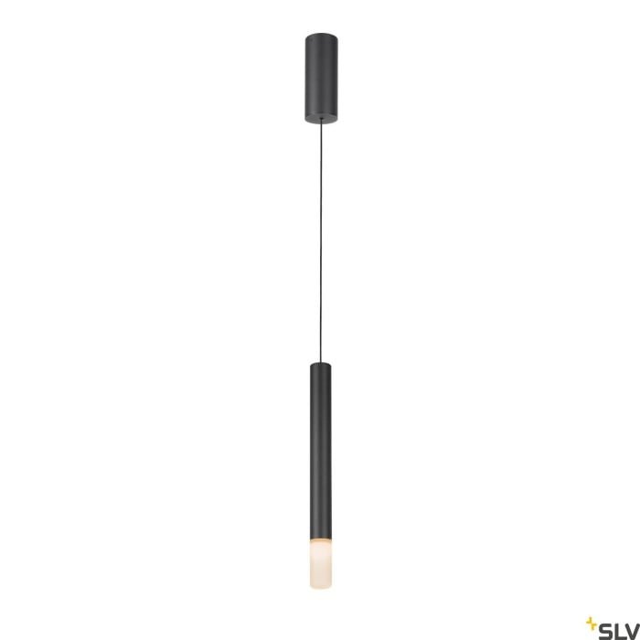 HELIA AMBIENT 35,  LED Pendelleuchte TRIAC schwarz mit Rosette