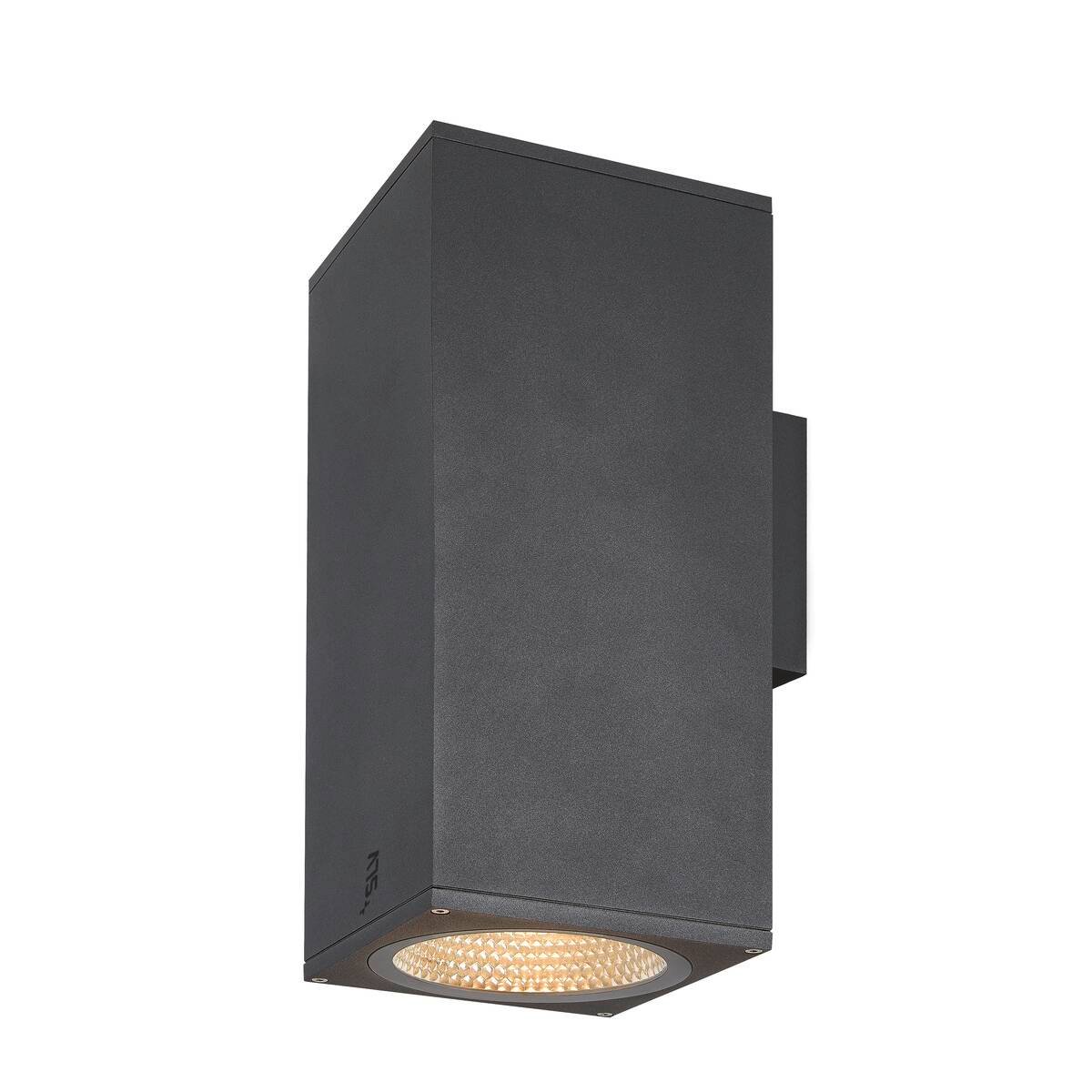 ENOLA SQUARE UP/DOWN L,  LED Wandaufbauleuchte anthrazit CCT 3000/4000K