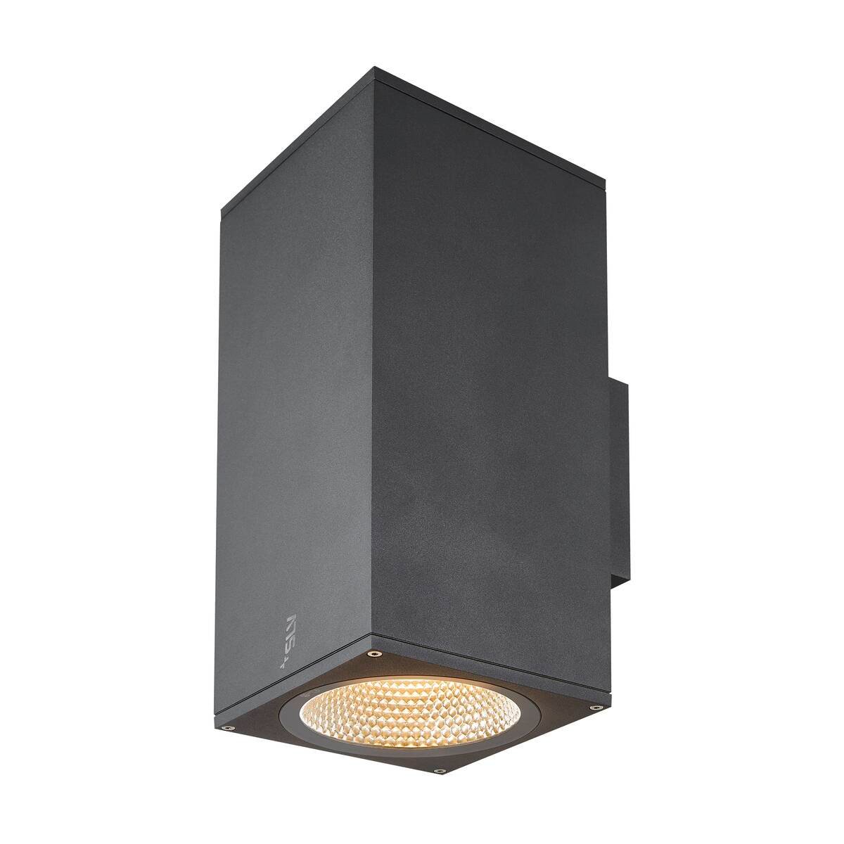 ENOLA SQUARE UP/DOWN L,  LED Wandaufbauleuchte anthrazit CCT 3000/4000K 2