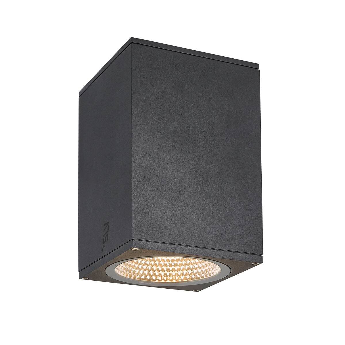 ENOLA SQUARE L  LED Deckenaufbauleuchte anthrazit CCT 3000/4000K