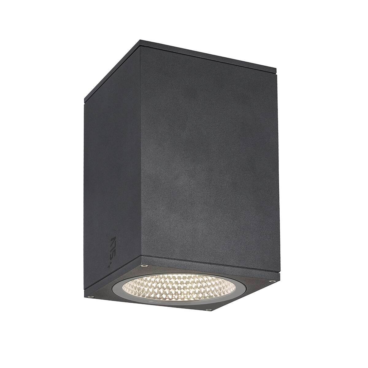 ENOLA SQUARE L  LED Deckenaufbauleuchte anthrazit CCT 3000/4000K 3