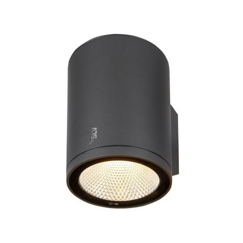 ENOLA ROUND L, single  LED Wandaufbauleuchte anthrazit CCT 3000/4000K