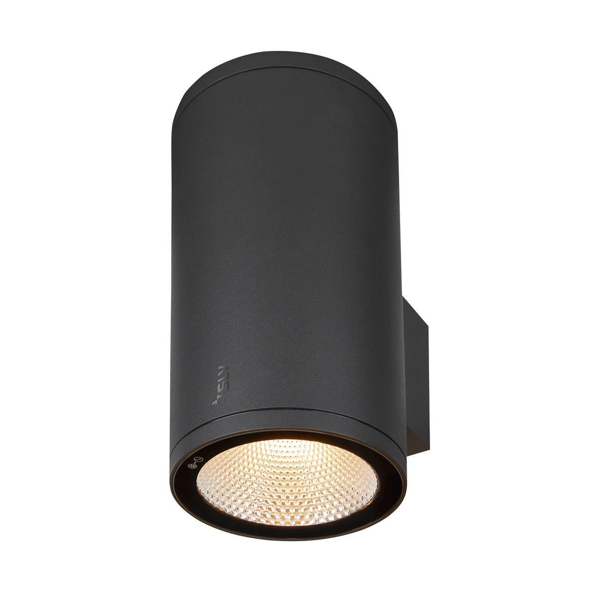 ENOLA ROUND UP/DOWN L,  LED Wandaufbauleuchte anthrazit CCT 3000/4000K 2