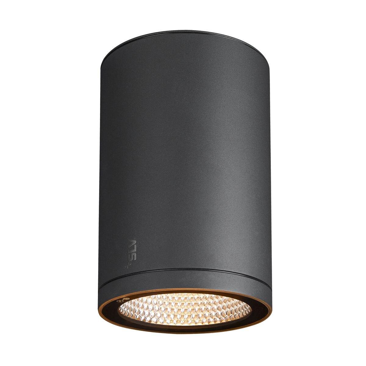 ENOLA ROUND L  LED Deckenaufbauleuchte anthrazit CCT 3000/4000K