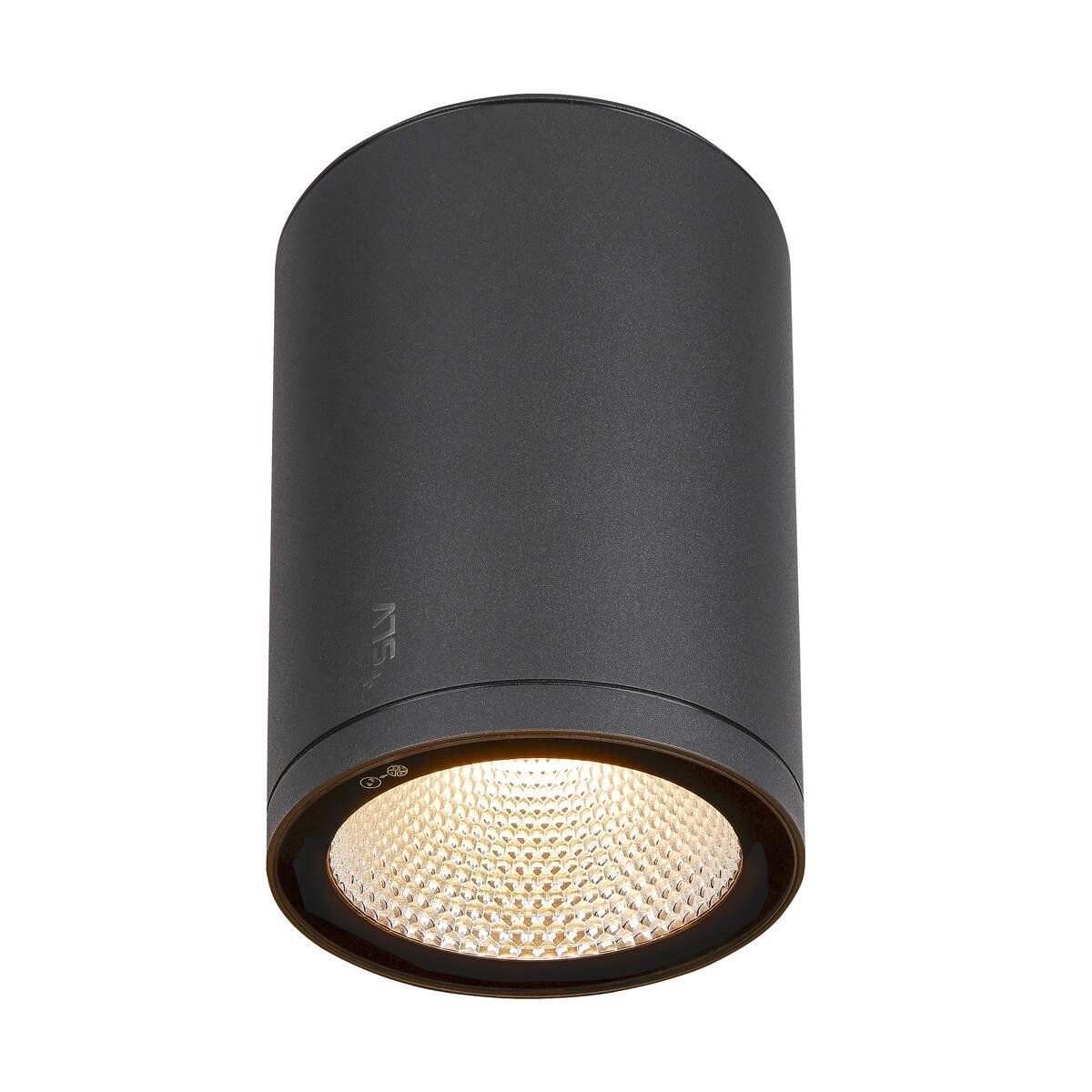 ENOLA ROUND L  LED Deckenaufbauleuchte anthrazit CCT 3000/4000K 2